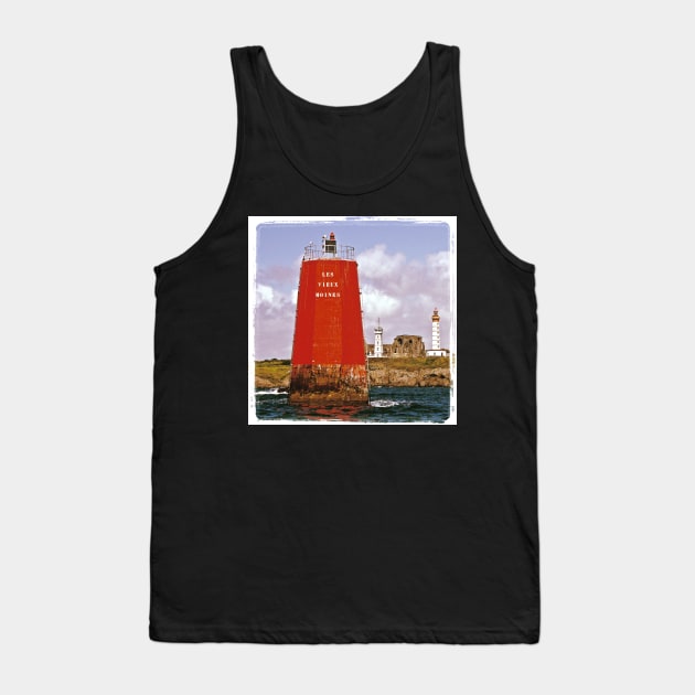 Les Vieux Moines et St Mathieu Tank Top by rollier